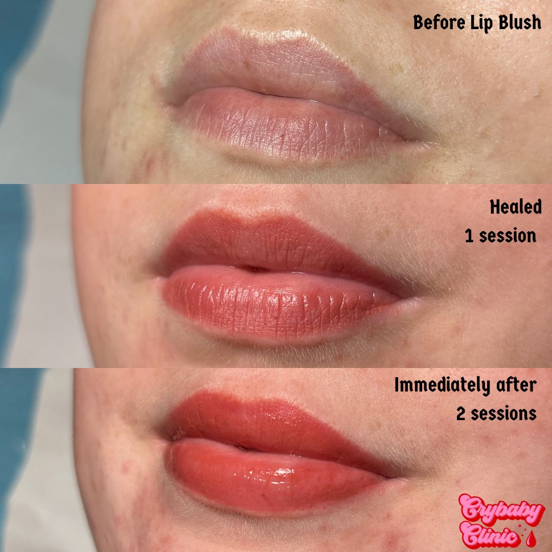 PMU Lip Blush - Cosmetic Tattooing